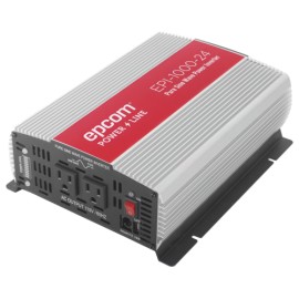 Inversor de Onda Pura Epcom EPI-1000-24, 1000 W, Entrada de 24 Vcd, Salida de 115 Vca