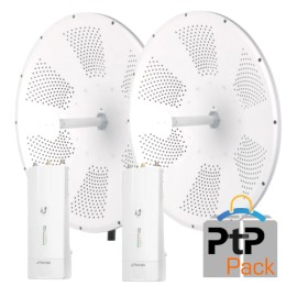 PtP Pack - 2 x Ubiquiti Air Fiber 5X HD, 2 x Sanny STD6G34M2, 5 Ghz, 1 Gbps, MIMO 2x2, 34 dBi