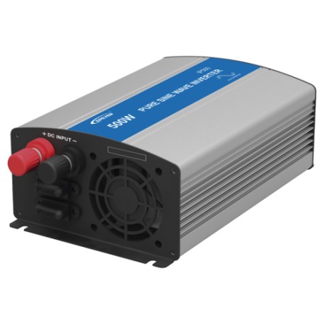 Inversor de Corriente Epever IP-500-21, Onda Pura, 400 W, 24