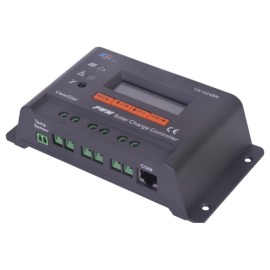 Controlador Solar de Carga y Descarga Epever VS-1024-BN, 12/24V 10A, con Display