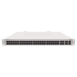 Cloud Router Switch Mikrotik CRS354-48G-4S+2Q+RM, 48 Ptos Gb, 4 Ptos SFP+, 2 Ptos QSFP+, RouterOS L5