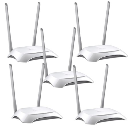 Pack de 5 TP-Link TL-WR840N Router 2.4 Ghz / 4 Ptos