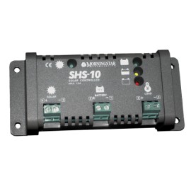 Controlador Solar de Carga y Descarga Morningstar SHS-10, 10 Amp, 12 Volts