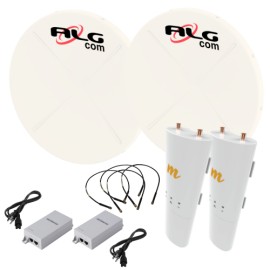 PtP Pack - 2 x Mimosa C5c, 2 x ALGcom UHP-5800-30-06-DP, 4.9-6.4 Ghz, 500 Mbps, MIMO 2x2, 30 dBi