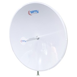 Antena Direccional Sanny STD6G37M2-PRO, MIMO 2x2, 4.9-6.5 Ghz, 37 dBi, 120 cms, Conectores N