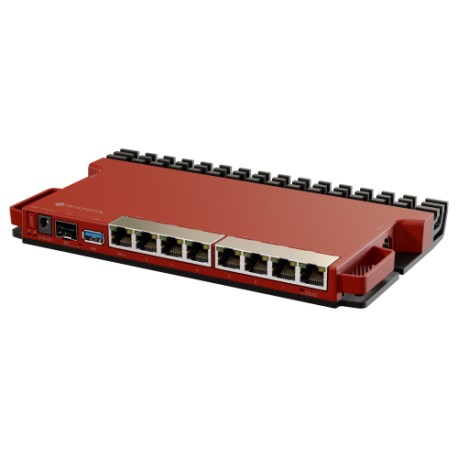 RouterBoard Mikrorik L009UiGS-RM, 8 Ptos Gb, 1 Pto SFP (2.