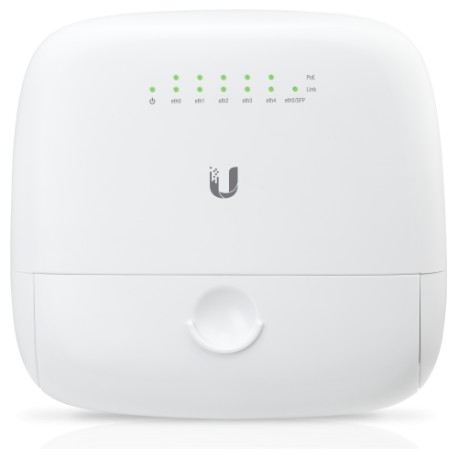 Switch PoE para Exterior Ubiquiti EdgePoint EP-R6, 5 Ptos Gb, 1