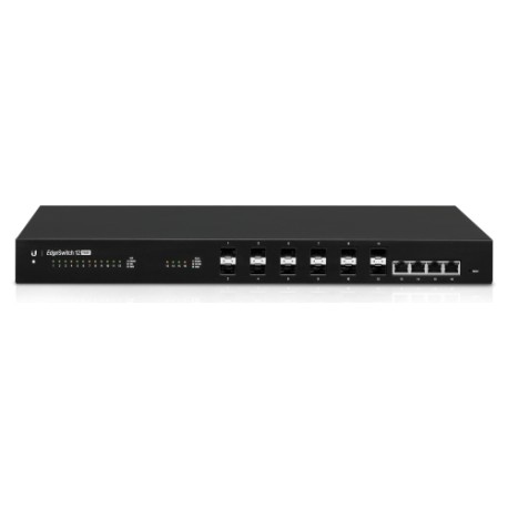 Switch Ubiquiti EdgeSwitch 12 Fiber ES-12F, 12 Ptos SFP Gb y 4