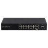 Ubiquiti EdgeSwitch ES-18X, 16 Ptos Gb, 2 Ptos SFP, Administrable, para Rack o Escritorio