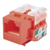 Jack RJ45 LinkedPro LP-KJ-601-RD, Cat 6, Keystone, Punchdown, Rojo