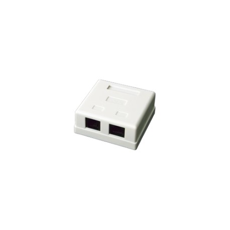 Caja de Pared LinkedPro LP-WP-6035, 2 Puertos con Jacks UTP Cat