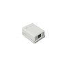 Caja para Pared Linkedpro LP-WP-6036, 1 Pto Keystone, Incluye Jack STP Cat 5E