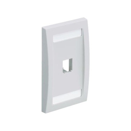 Placa de Pared Ejecutiva Panduit CFPE1IWY, 1 Pto, Color Blanco