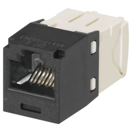 Jack RJ45 Panduit CJ688TGBL, Estilo TG, Mini-Com, Cat6, Negro