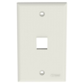 Placa de Pared Panduit NK1FNIW, Keystone, 1 Pto, Blanco Mate