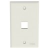 Placa de Pared Panduit NK1FNIW, Keystone, 1 Pto, Blanco Mate