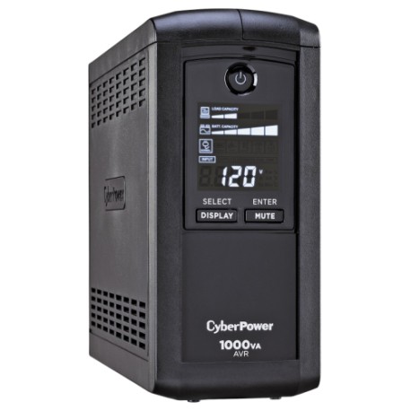 UPS CyberPower CP1000AVRLCD, 1000va, 600W, Regulador AVR, 9