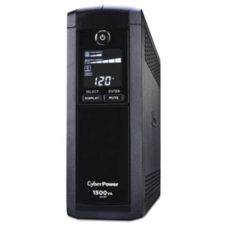 UPS CyberPower CP1500AVRLCD, 1500va, 900W, Regulador AVR, 8